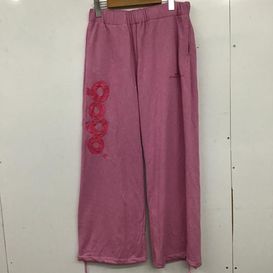 ナインティナインティ 9090 パンツ ワークパンツ、ペインターパンツ スウェットパンツ M 無地 桃 / ピンク / pink レディース USED 古着 中古 10160815
