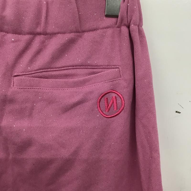 ナインティナインティ 9090 パンツ ワークパンツ、ペインターパンツ スウェットパンツ M 無地 桃 / ピンク / pink レディース USED 古着 中古 10160815