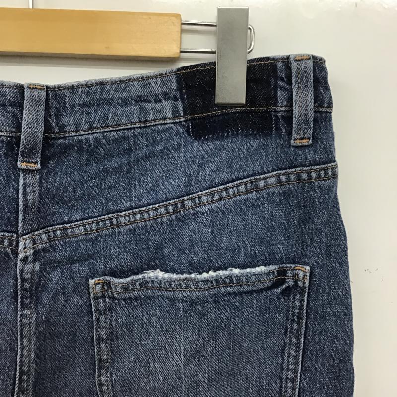 ザラ ZARA スカート ロングスカート デニムスカート L 無地 青 / ブルー / blue レディース USED 古着 中古 10160816