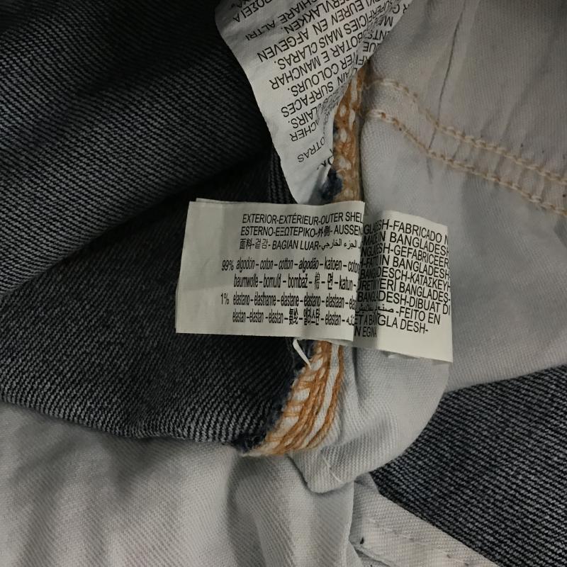 ザラ ZARA スカート ロングスカート デニムスカート L 無地 青 / ブルー / blue レディース USED 古着 中古 10160816
