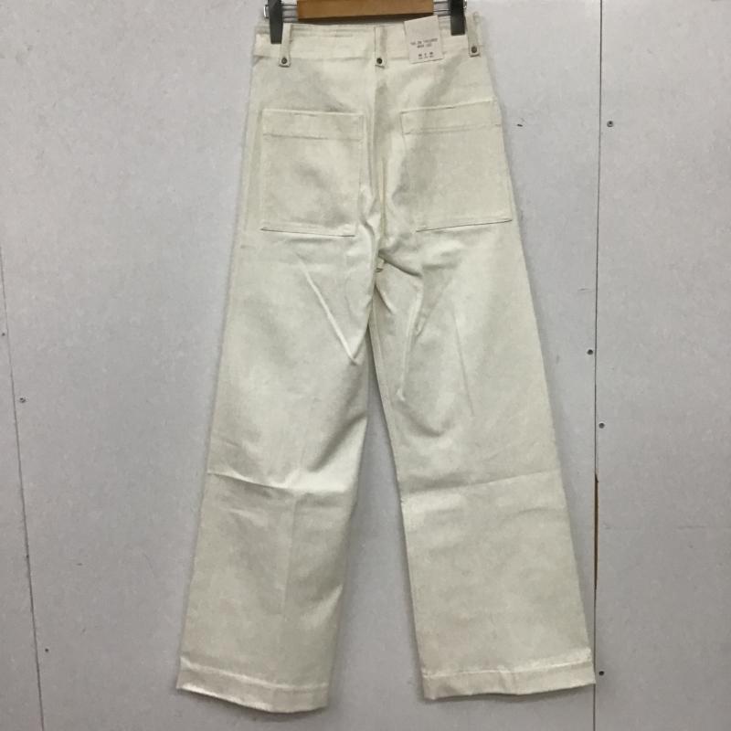 ザラ ZARA パンツ デニム、ジーンズ ホワイトデニム タグ付 36 無地 白 / ホワイト / white レディース USED 古着 中古 10160818