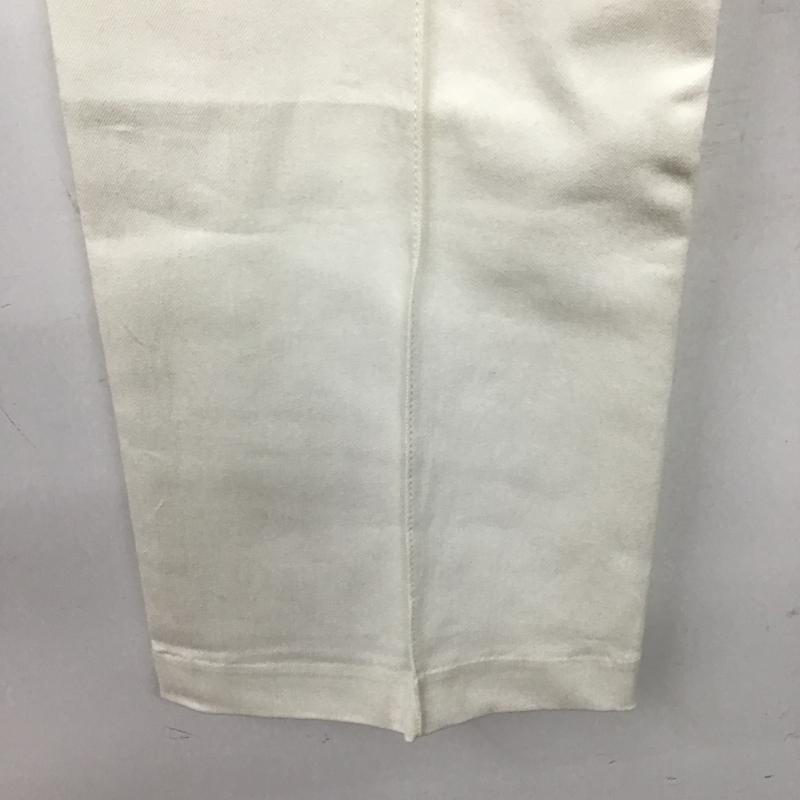 ザラ ZARA パンツ デニム、ジーンズ ホワイトデニム タグ付 36 無地 白 / ホワイト / white レディース USED 古着 中古 10160818