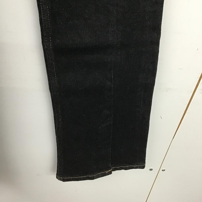 ヘザー Heather パンツ デニム、ジーンズ HE050106TO フレアスリットデニム S 無地 黒 / ブラック / black レディース USED 古着 中古 10160820