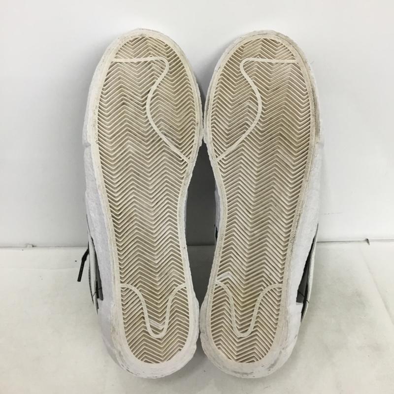 ナイキ NIKE スニーカー スニーカー DM6443-001 BLAZER LOW SACAI 28cm 箱有 28.0cm ロゴ、文字 白 / ホワイト / white X 黒 / ブラック / black メンズ USED 古着 中古 10160821