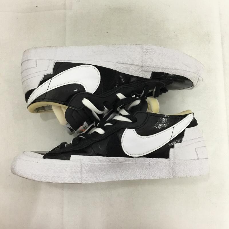 ナイキ NIKE スニーカー スニーカー DM6443-001 BLAZER LOW SACAI 28cm 箱有 28.0cm ロゴ、文字 白 / ホワイト / white X 黒 / ブラック / black メンズ USED 古着 中古 10160821