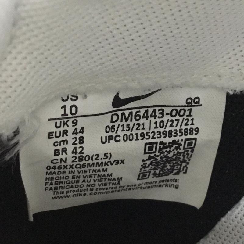 ナイキ NIKE スニーカー スニーカー DM6443-001 BLAZER LOW SACAI 28cm 箱有 28.0cm ロゴ、文字 白 / ホワイト / white X 黒 / ブラック / black メンズ USED 古着 中古 10160821