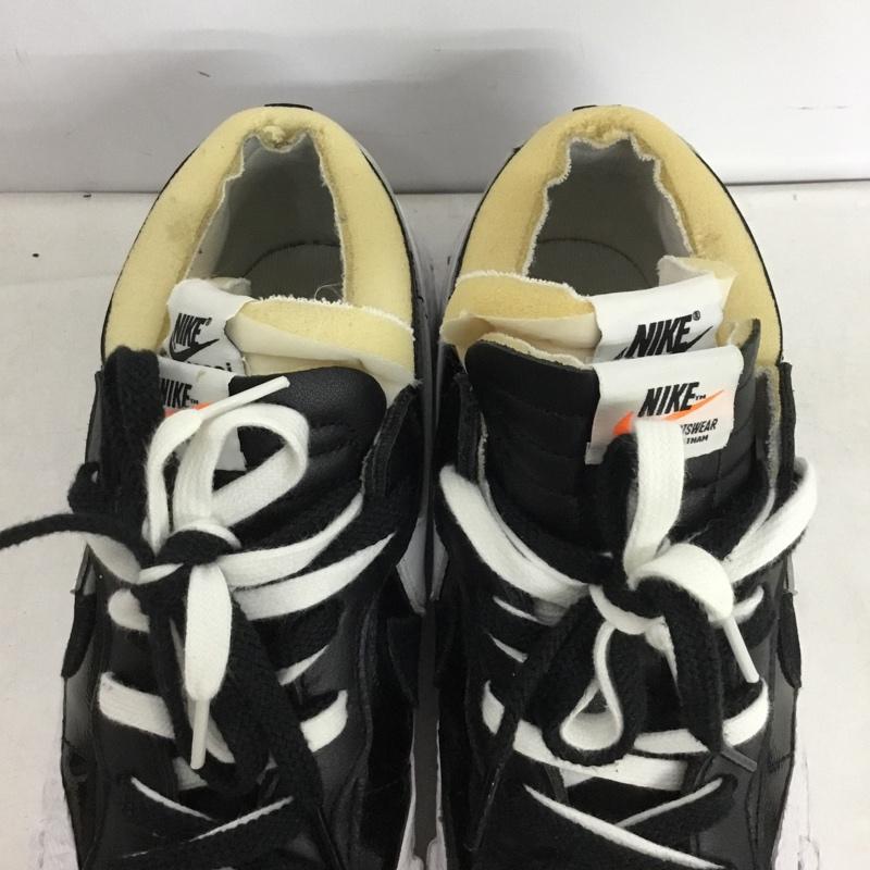 ナイキ NIKE スニーカー スニーカー DM6443-001 BLAZER LOW SACAI 28cm 箱有 28.0cm ロゴ、文字 白 / ホワイト / white X 黒 / ブラック / black メンズ USED 古着 中古 10160821