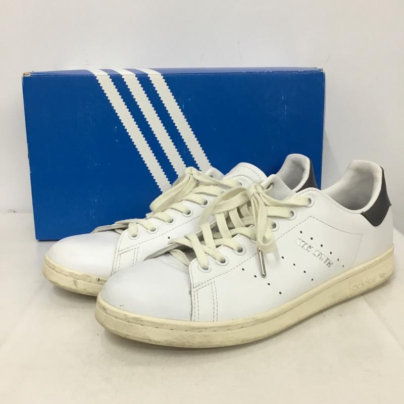 アディダス adidas スニーカー スニーカー GY2521 TOMORROWLAND 別注 Stan Smith 27cm 箱有 27.0cm ロゴ、文字 白 / ホワイト / white X ダークグレー / ダークグレー / メンズ USED 古着 中古 10160823