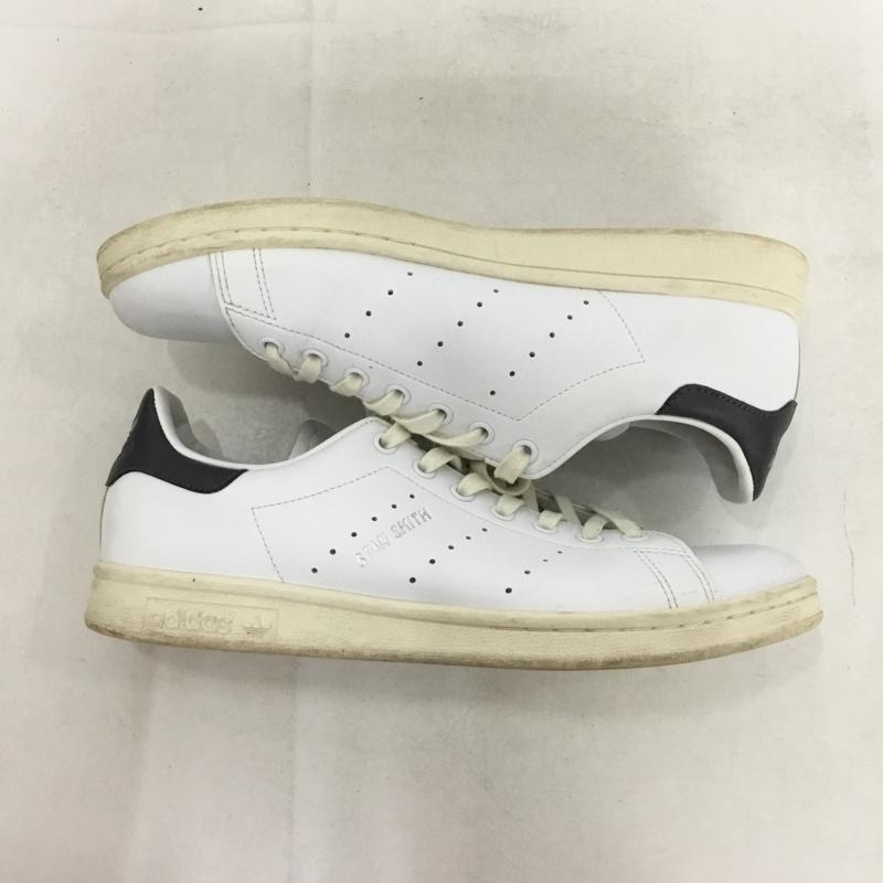 アディダス adidas スニーカー スニーカー GY2521 TOMORROWLAND 別注 Stan Smith 27cm 箱有 27.0cm ロゴ、文字 白 / ホワイト / white X ダークグレー / ダークグレー / メンズ USED 古着 中古 10160823