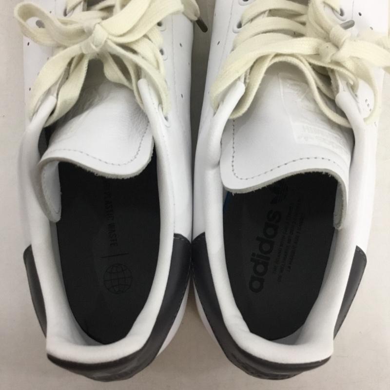 アディダス adidas スニーカー スニーカー GY2521 TOMORROWLAND 別注 Stan Smith 27cm 箱有 27.0cm ロゴ、文字 白 / ホワイト / white X ダークグレー / ダークグレー / メンズ USED 古着 中古 10160823
