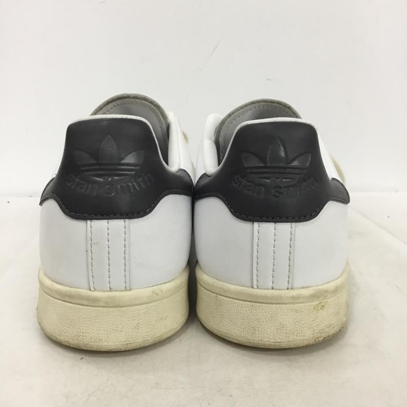 アディダス adidas スニーカー スニーカー GY2521 TOMORROWLAND 別注 Stan Smith 27cm 箱有 27.0cm ロゴ、文字 白 / ホワイト / white X ダークグレー / ダークグレー / メンズ USED 古着 中古 10160823