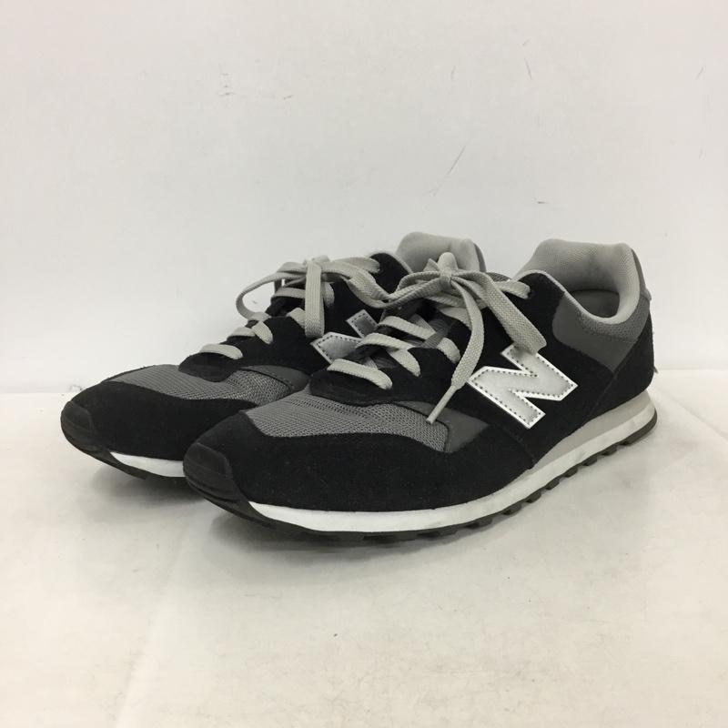 ニューバランス New Balance スニーカー スニーカー ML393SM1 28cm 28.0cm ロゴ、文字 黒 / ブラック / black X ダークグレー / ダークグレー / メンズ USED 古着 中古 10160824