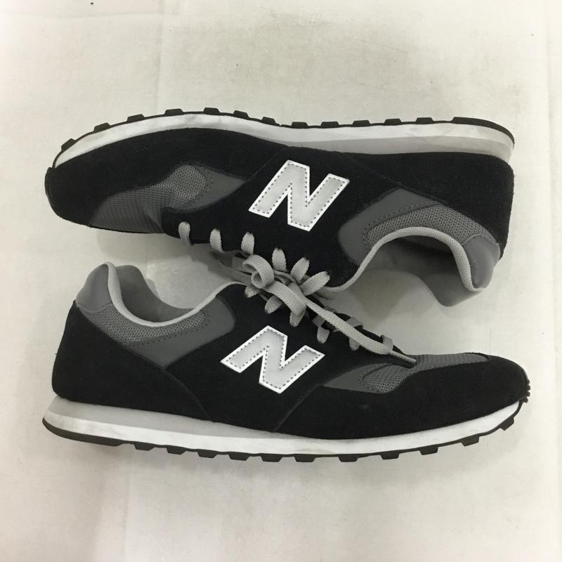 ニューバランス New Balance スニーカー スニーカー ML393SM1 28cm 28.0cm ロゴ、文字 黒 / ブラック / black X ダークグレー / ダークグレー / メンズ USED 古着 中古 10160824