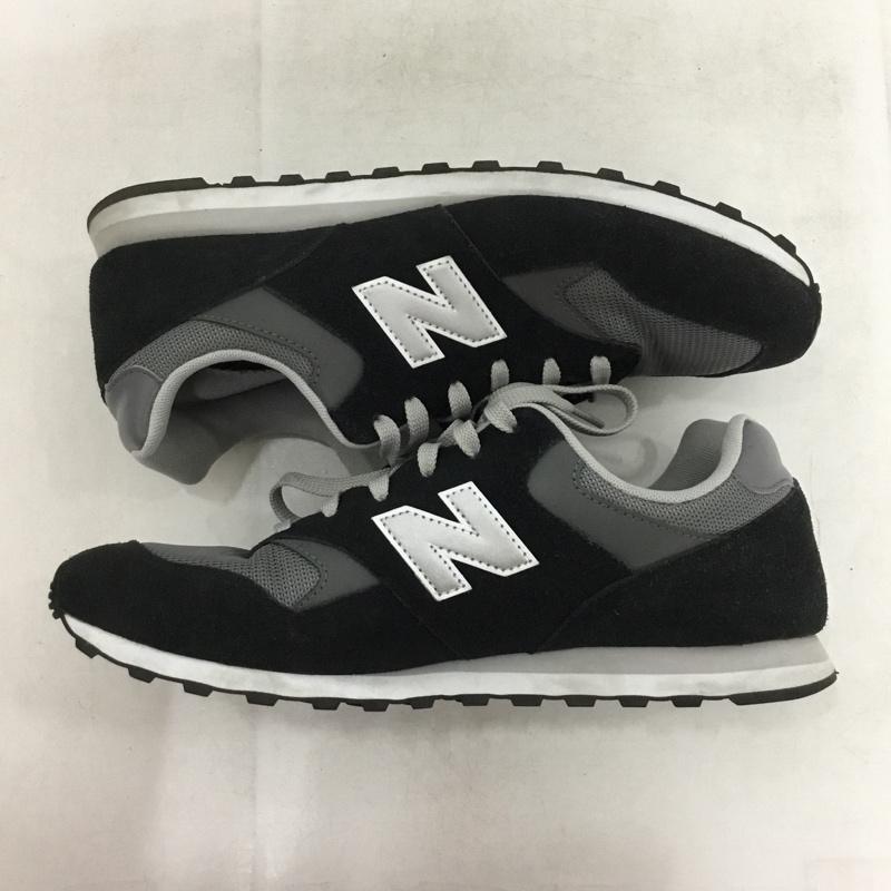 ニューバランス New Balance スニーカー スニーカー ML393SM1 28cm 28.0cm ロゴ、文字 黒 / ブラック / black X ダークグレー / ダークグレー / メンズ USED 古着 中古 10160824