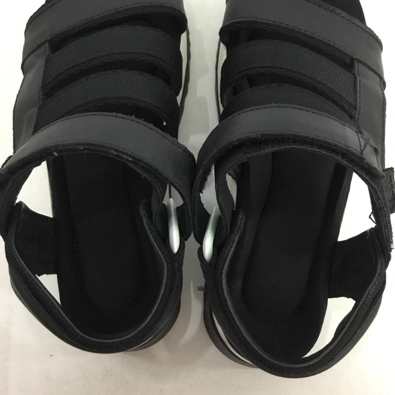 テバ Teva サンダル サンダル 1015177 ZAMORA 厚底ソール スポーツサンダル 24cm 24.0cm ロゴ、文字 黒 / ブラック / black X 白 / ホワイト / white レディース USED 古着 中古 10160828