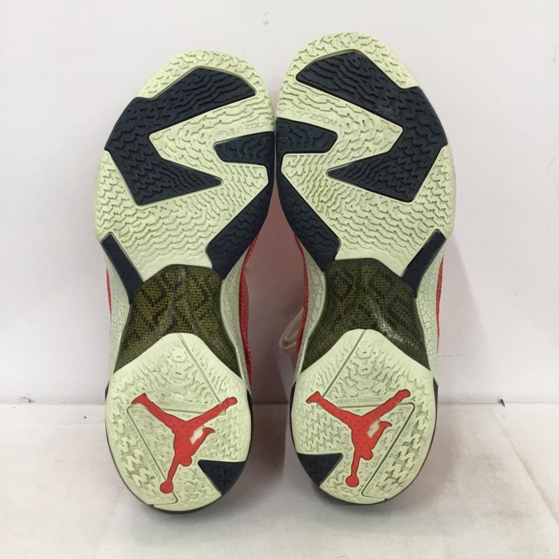 ナイキ NIKE スニーカー スニーカー DX1691-600 RUI HACHIMURA 八村塁 Air Jordan 37 28cm 28.0cm ワンポイント 赤 / レッド / red メンズ USED 古着 中古 10160829