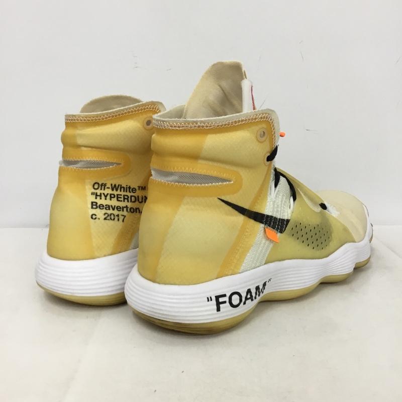 ナイキ NIKE スニーカー スニーカー AJ4578-100 THE 10 HYPERDUNK 2017 FK OFF WHITE 28.5cm 28.5cm ロゴ、文字 白 / ホワイト / white メンズ USED 古着 中古 10160830