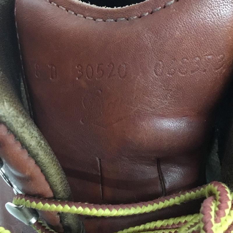 ダナー Danner ブーツ ショートブーツ 30520 マウンテンライト USA製 GORE-TEX 8D ロゴ、文字 茶 / ブラウン / brown メンズ USED 古着 中古 10160832