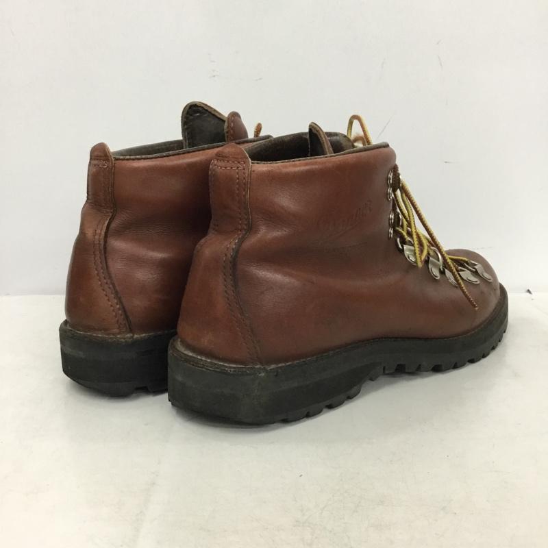 ダナー Danner ブーツ ショートブーツ 30520 マウンテンライト USA製 GORE-TEX 8D ロゴ、文字 茶 / ブラウン / brown メンズ USED 古着 中古 10160832