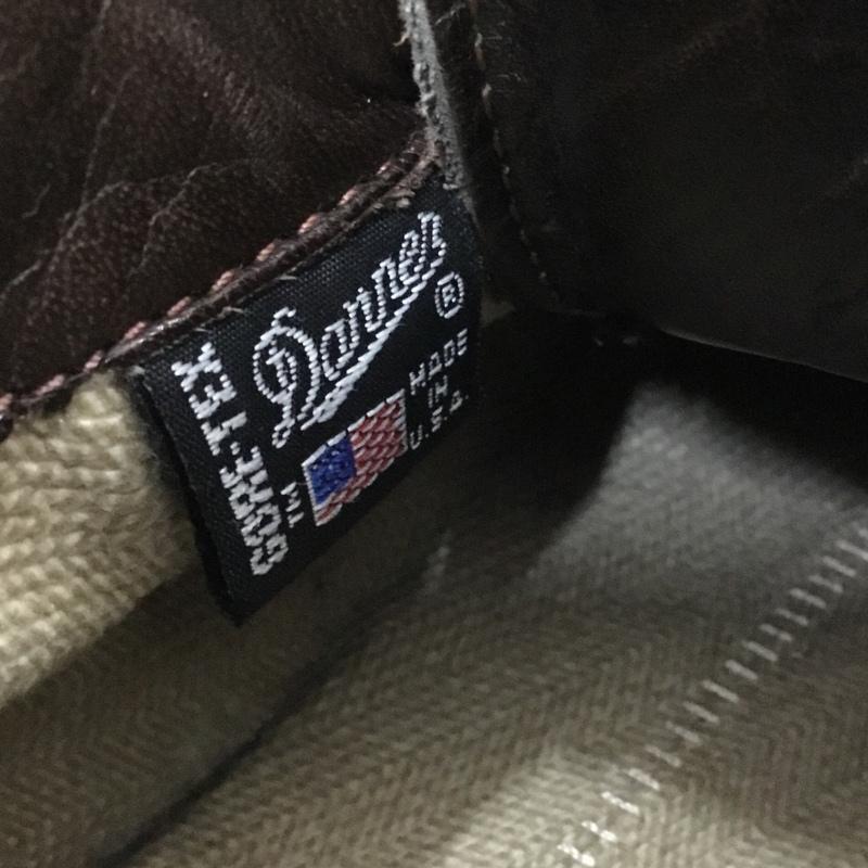 ダナー Danner ブーツ ショートブーツ 30520 マウンテンライト USA製 GORE-TEX 8D ロゴ、文字 茶 / ブラウン / brown メンズ USED 古着 中古 10160832