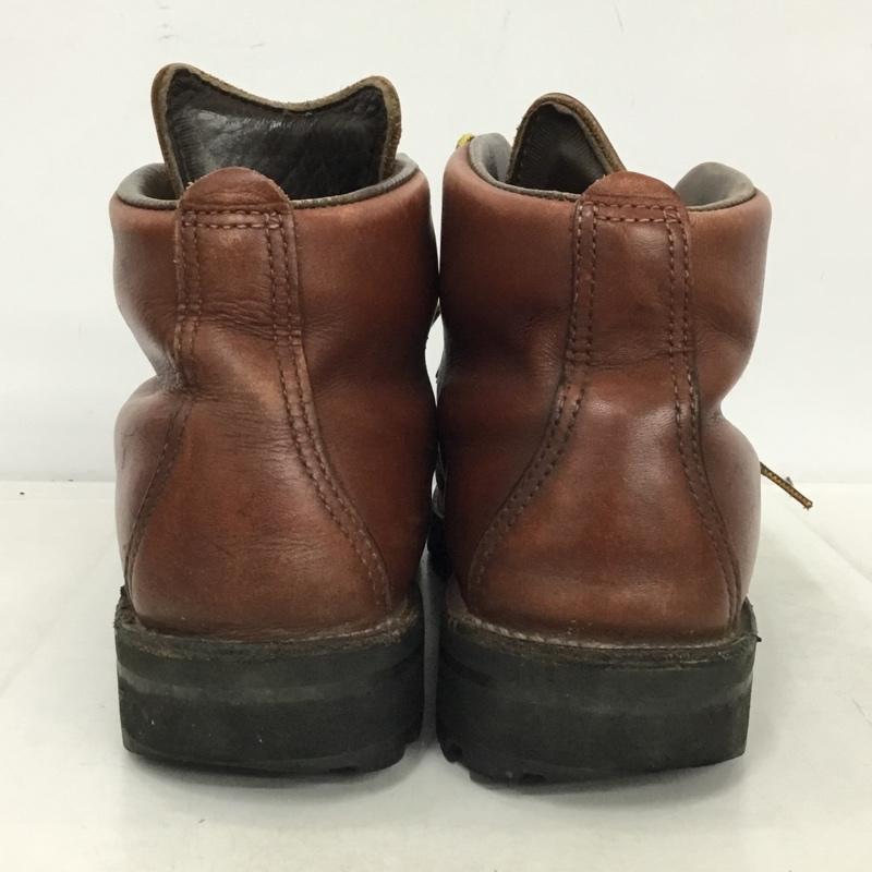 ダナー Danner ブーツ ショートブーツ 30520 マウンテンライト USA製 GORE-TEX 8D ロゴ、文字 茶 / ブラウン / brown メンズ USED 古着 中古 10160832