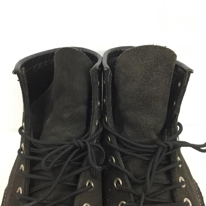 レッドウィング RED WING ブーツ ショートブーツ 8874 6インチクラシックモック 26.5cm USA8.5E 26.5cm 無地 黒 / ブラック / black メンズ USED 古着 中古 10160833
