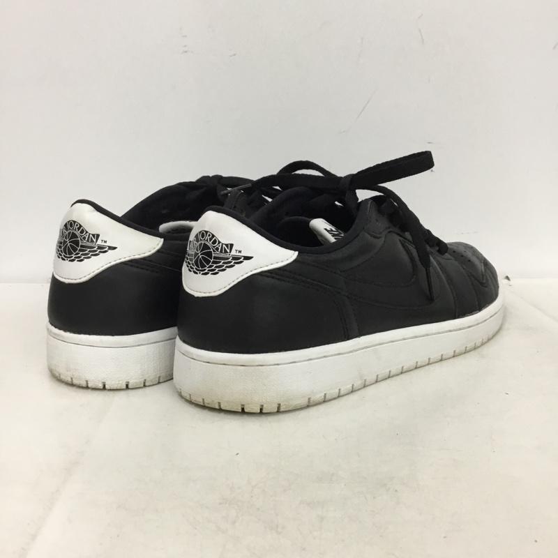 ナイキ NIKE スニーカー スニーカー 705329-010 AIR JORDAN 1 RETRO LOW OG 28cm 28.0cm ロゴ、文字 黒 / ブラック / black X 白 / ホワイト / white メンズ USED 古着 中古 10160837