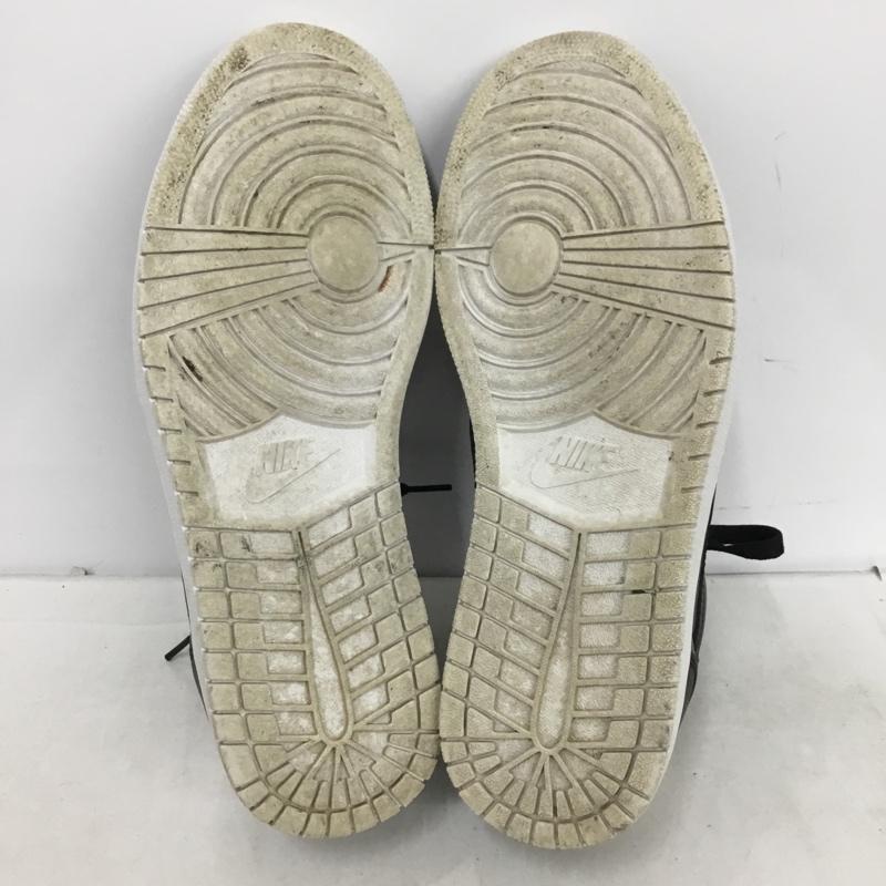 ナイキ NIKE スニーカー スニーカー 705329-010 AIR JORDAN 1 RETRO LOW OG 28cm 28.0cm ロゴ、文字 黒 / ブラック / black X 白 / ホワイト / white メンズ USED 古着 中古 10160837