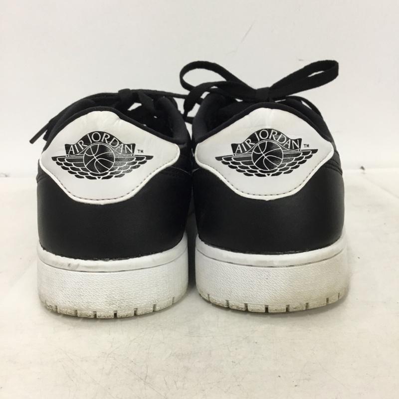 ナイキ NIKE スニーカー スニーカー 705329-010 AIR JORDAN 1 RETRO LOW OG 28cm 28.0cm ロゴ、文字 黒 / ブラック / black X 白 / ホワイト / white メンズ USED 古着 中古 10160837