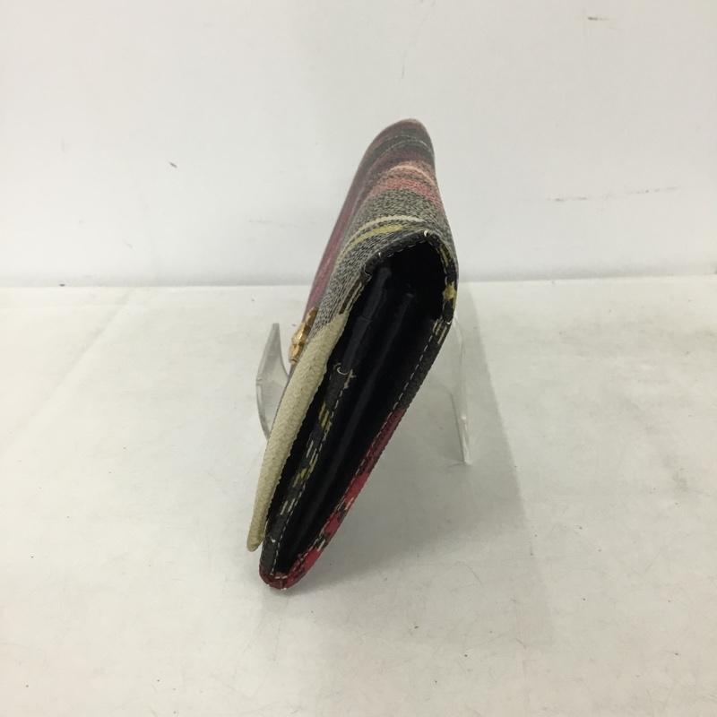 ヴィヴィアンウエストウッド Vivienne Westwood 財布 長財布 チェック ワンポイント マルチカラー / マルチカラー / multicolor レディース USED 古着 中古 10160839