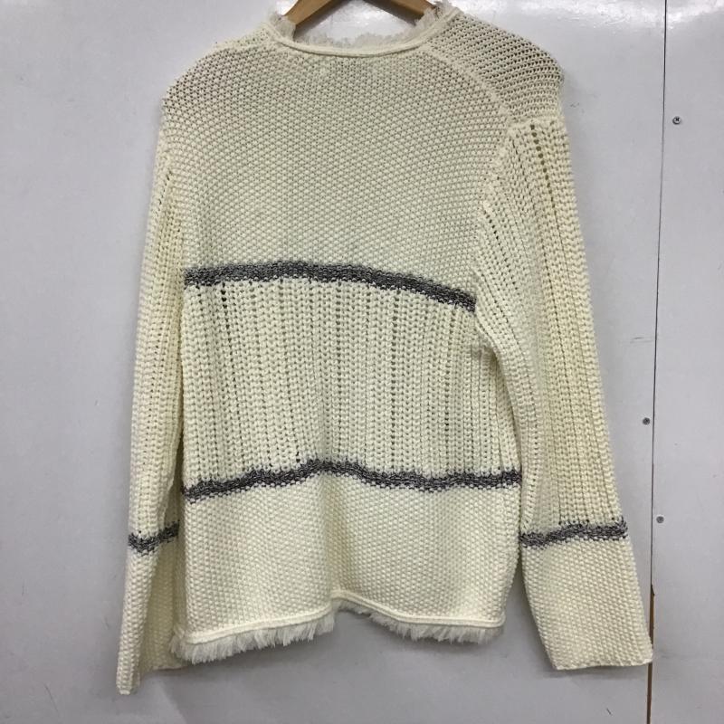 シンプリシテェ Simplicite カーディガン 長袖 無地 白 / ホワイト / white レディース USED 古着 中古 10160841