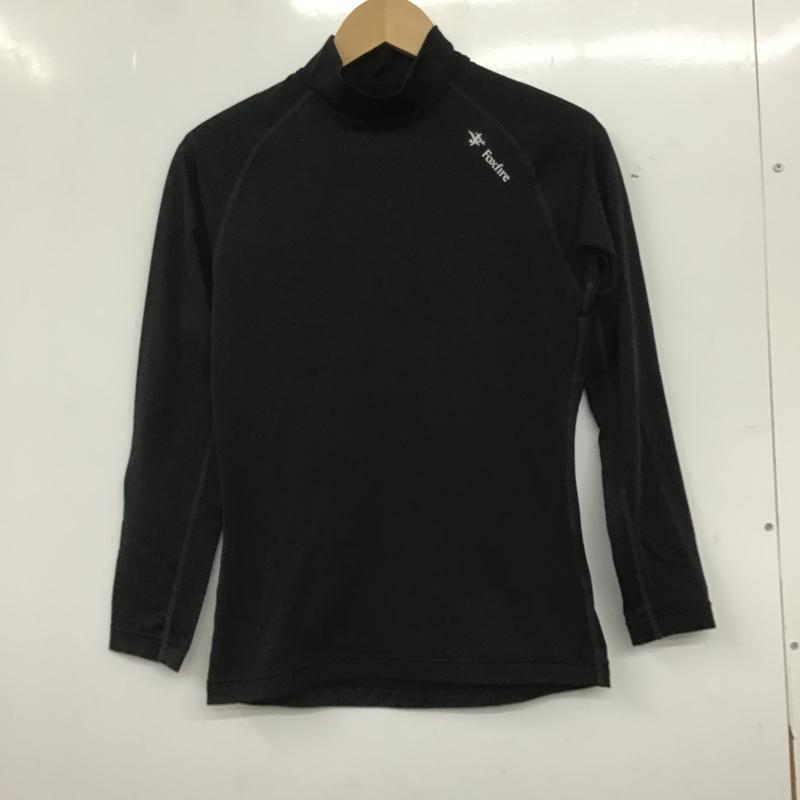 フォックスファイヤー FOXFIRE カットソー 長袖 M 無地 黒 / ブラック / black レディース USED 古着 中古 10160842