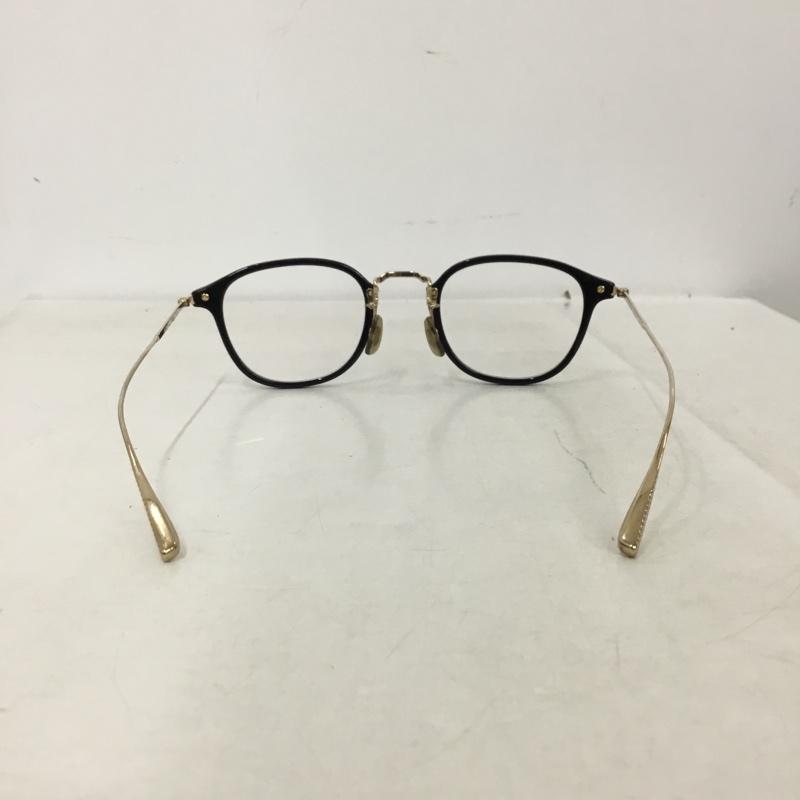 オリバーピープルズ OLIVER PEOPLES めがね・サングラス めがね Holdren BK/G ケース付き  黒 / ブラック / black X 金 / ゴールド / gold color メンズ USED 古着 中古 10160843