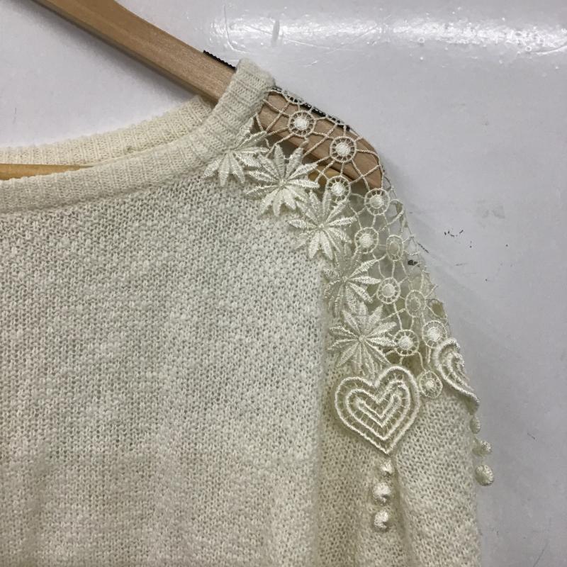 スナイデル SNIDEL カットソー 半袖 FREE 無地 白 / ホワイト / white レディース USED 古着 中古 10160844