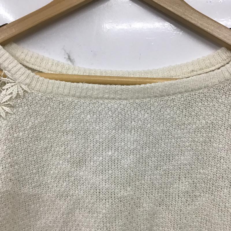 スナイデル SNIDEL カットソー 半袖 FREE 無地 白 / ホワイト / white レディース USED 古着 中古 10160844