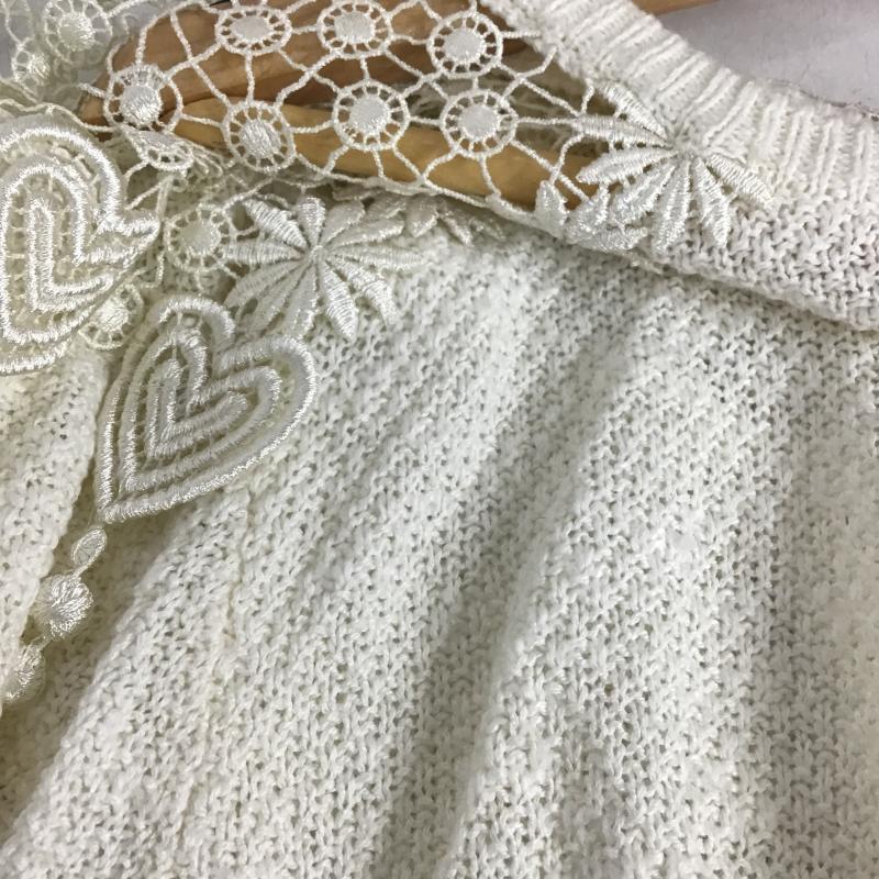 スナイデル SNIDEL カットソー 半袖 FREE 無地 白 / ホワイト / white レディース USED 古着 中古 10160844