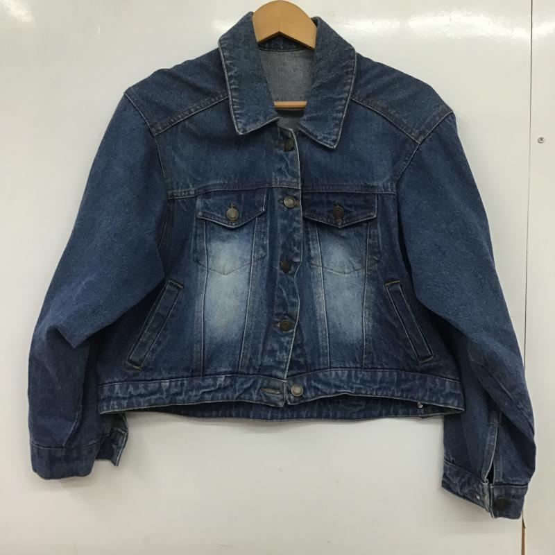 セレクトモカ select MOCA ジャケット、上着 ジャケット、ブレザー デニムジャケット Gジャン M 無地 青 / ブルー / blue レディース USED 古着 中古 10160846