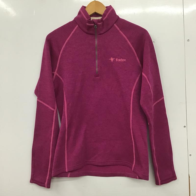 フォックスファイヤー FOXFIRE カットソー 長袖 M 無地 紫 / パープル / purple レディース USED 古着 中古 10160847