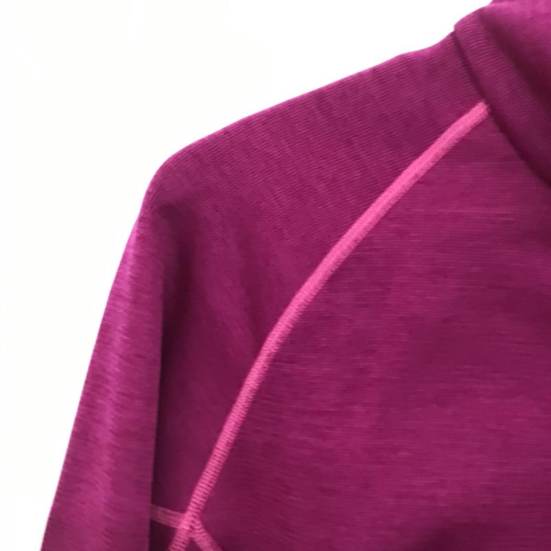 フォックスファイヤー FOXFIRE カットソー 長袖 M 無地 紫 / パープル / purple レディース USED 古着 中古 10160847