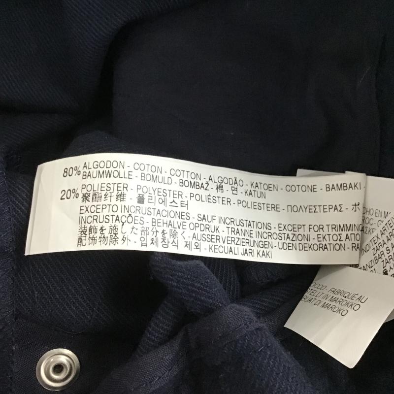 ザラ ZARA TRAFALUC パンツ スラックス S 無地 紺 / ネイビー / navy レディース USED 古着 中古 10160849