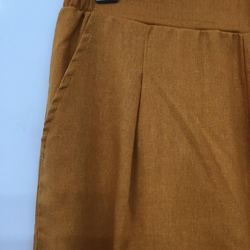 ルコリ le colis パンツ スラックス 無地 茶 / ブラウン / brown レディース USED 古着 中古 10160850