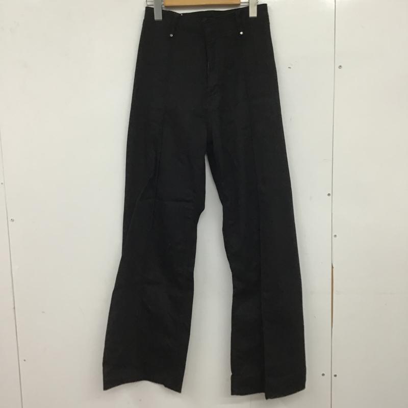 ザラ ZARA パンツ デニム、ジーンズ 36 無地 黒 / ブラック / black レディース USED 古着 中古 10160852
