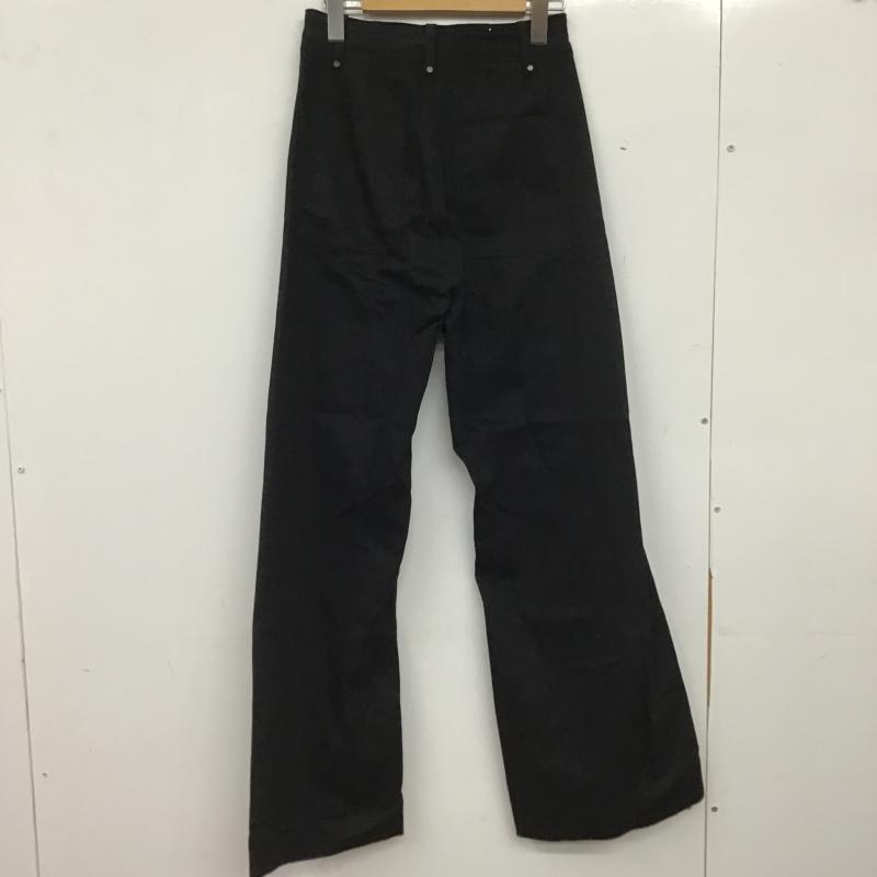 ザラ ZARA パンツ デニム、ジーンズ 36 無地 黒 / ブラック / black レディース USED 古着 中古 10160852