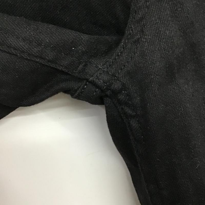 ザラ ZARA パンツ デニム、ジーンズ 36 無地 黒 / ブラック / black レディース USED 古着 中古 10160852