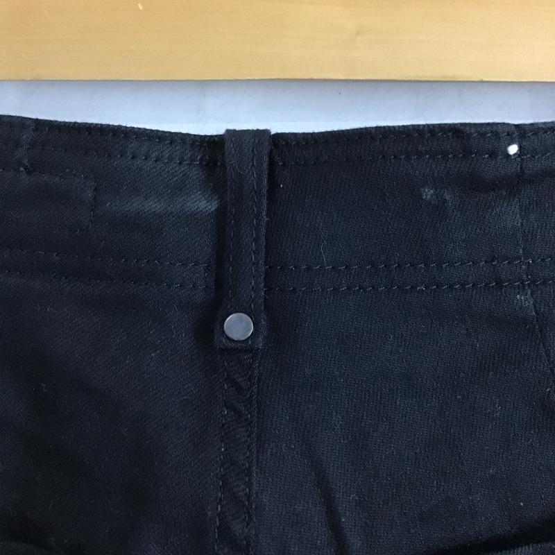 ザラ ZARA パンツ デニム、ジーンズ 36 無地 黒 / ブラック / black レディース USED 古着 中古 10160852