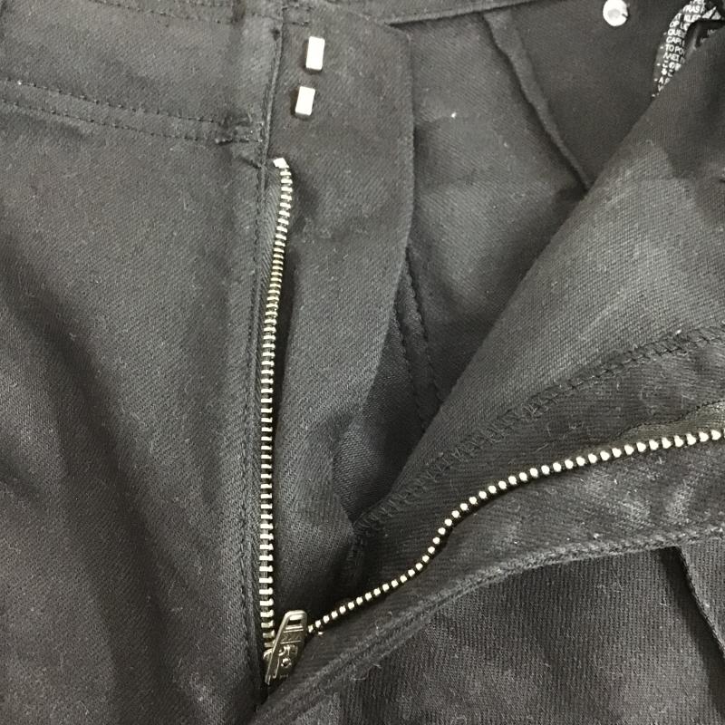 ザラ ZARA パンツ デニム、ジーンズ 36 無地 黒 / ブラック / black レディース USED 古着 中古 10160852