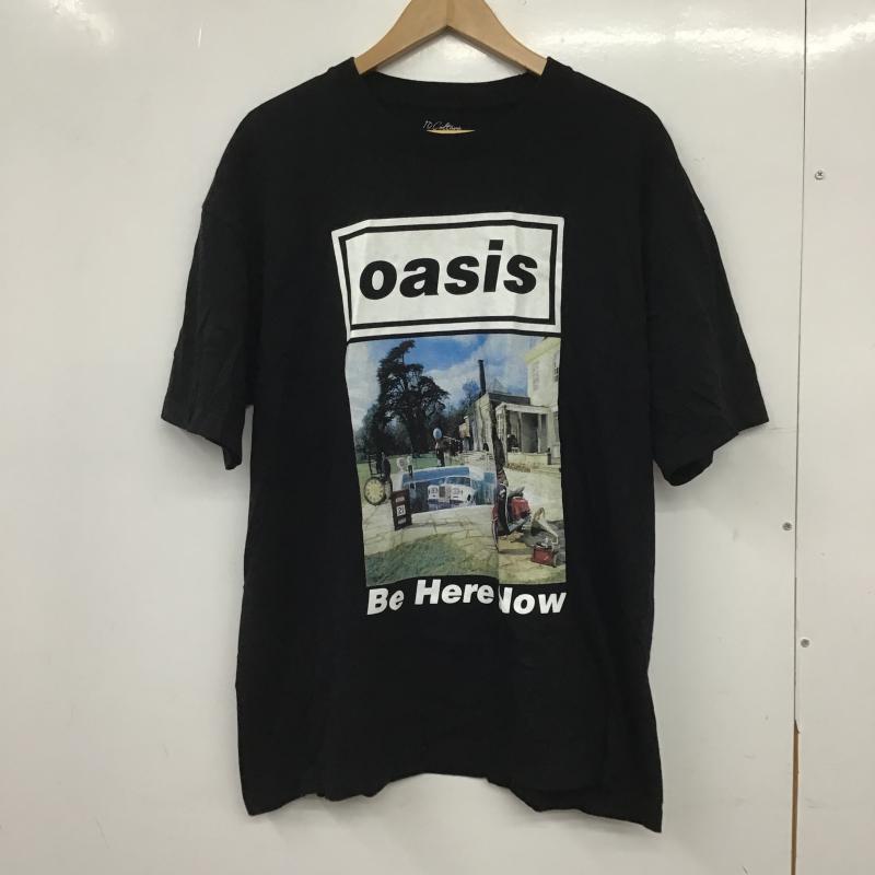 アダムエロペ ADAM ET ROPE  Tシャツ 半袖 半袖カットソー プリントTシャツ クルーネックカットソー XL プリント 黒 / ブラック / black メンズ USED 古着 中古 10160853