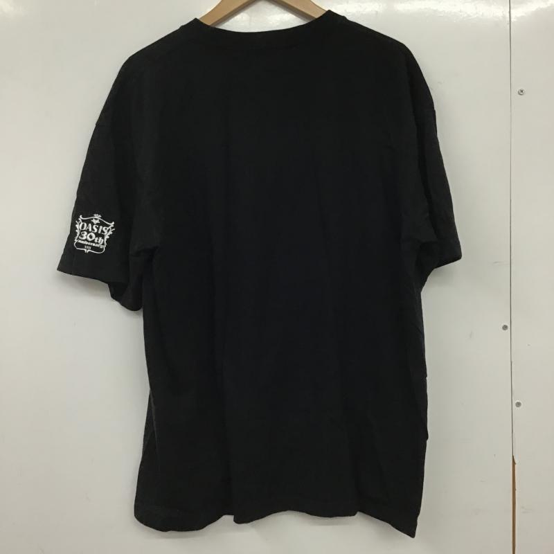 アダムエロペ ADAM ET ROPE  Tシャツ 半袖 半袖カットソー プリントTシャツ クルーネックカットソー XL プリント 黒 / ブラック / black メンズ USED 古着 中古 10160853