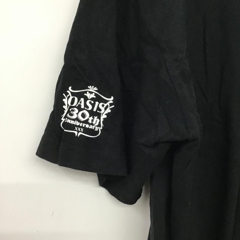 アダムエロペ ADAM ET ROPE  Tシャツ 半袖 半袖カットソー プリントTシャツ クルーネックカットソー XL プリント 黒 / ブラック / black メンズ USED 古着 中古 10160853