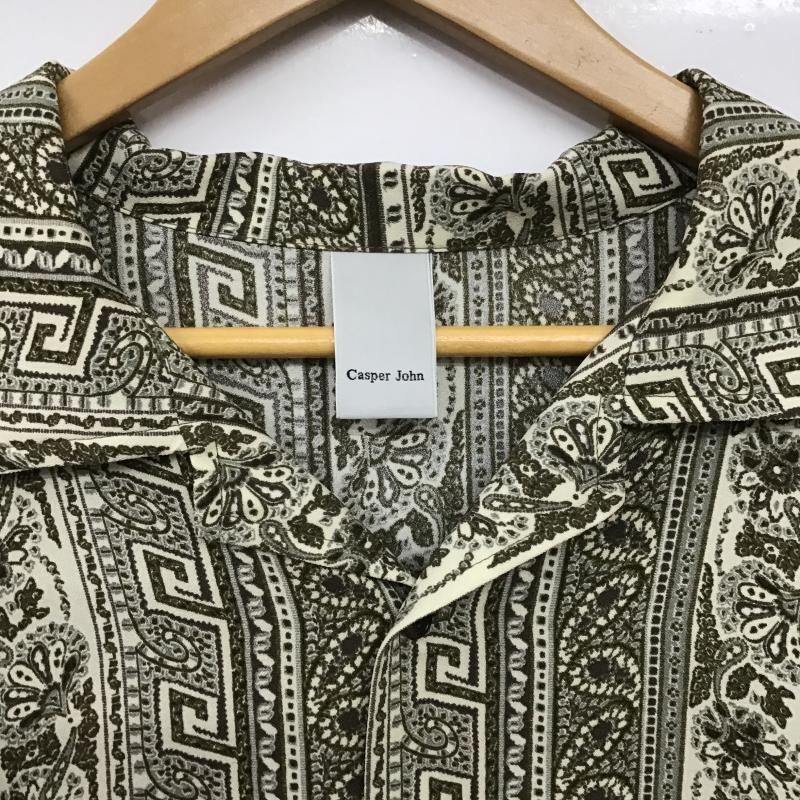 キャスパージョン CASPER JOHN シャツ、ブラウス 半袖 半袖シャツ プリントシャツ M プリント マルチカラー / マルチカラー / multicolor メンズ USED 古着 中古 10160855
